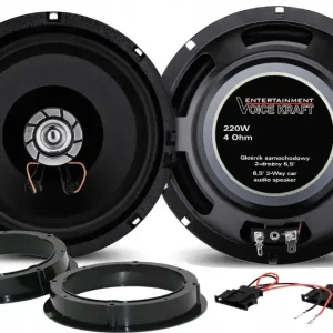 GŁOŚNIKI 2DROŻNE SKODA FABIA 1 2 3 KAROQ OCTAVIA RAPID ROOMSTER SUPERB YETI Bezpieczna płatność