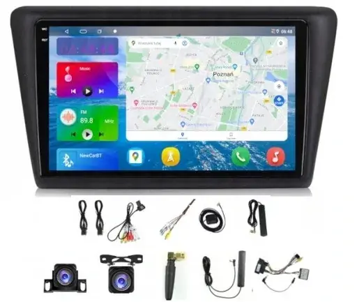 Kup teraz RADIO NAWIGACJA SKODA SEAT TOLEDO IV 2012-18 WIFI CARPLAY USB 6/128GB SIM