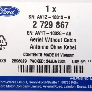 Ekspresowa dostawa PODSTAWAWKA ANTENY FORD WIELE MODELI 1738453 _ AV1T-18828-AA