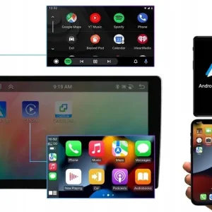 Wyprzedaż RADIO SAMOCHODOWE 2 DIN 4GB/64GB ANDROID AUTO CARPLAY ANDROID 13 RDSDSP 10"