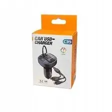 TRANSMITER SAMOCHODOWY BLUETOOTH Z KABLAMI 3W1 Promocja