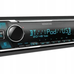 Nowość Kenwood KMM-BT309 Radio samochodowe AUX USB MP3 Bluetooth VarioColor