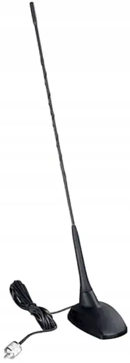 Zamów teraz KRÓTKA ANTENA CB MAGNETYCZNA - ALBRECHT CBM 516 NA MAGNES SKOŚNA + NAKLEJKA