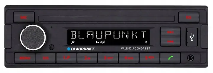 Zamów teraz Blaupunkt Valencia 200 DAB radio samochodowe Bluetooth MP3 USB AUX