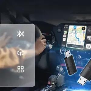 Bezprzewodowy Adapter Mini USB CarPlay do iPhone iOS Nowość