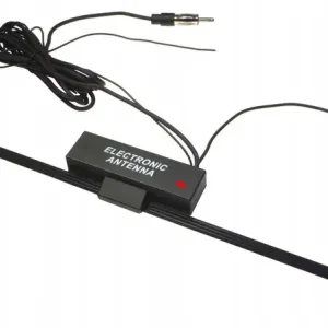 Uniwersalna wewnętrzna antena samochodowa 34cm ze wzmacniaczem Oferta limitowana