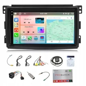Ekspresowa dostawa RADIO NAWIGACJA CARPLAY SMART W451 2006-2009 WIFI ANDROID 4GB 64GB