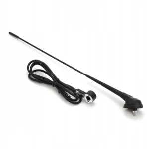 Niska cena ANTENA SAMOCHODOWA 5MM ADAPTOR DŁ. 40CM , DŁ.KABLA 2,3M