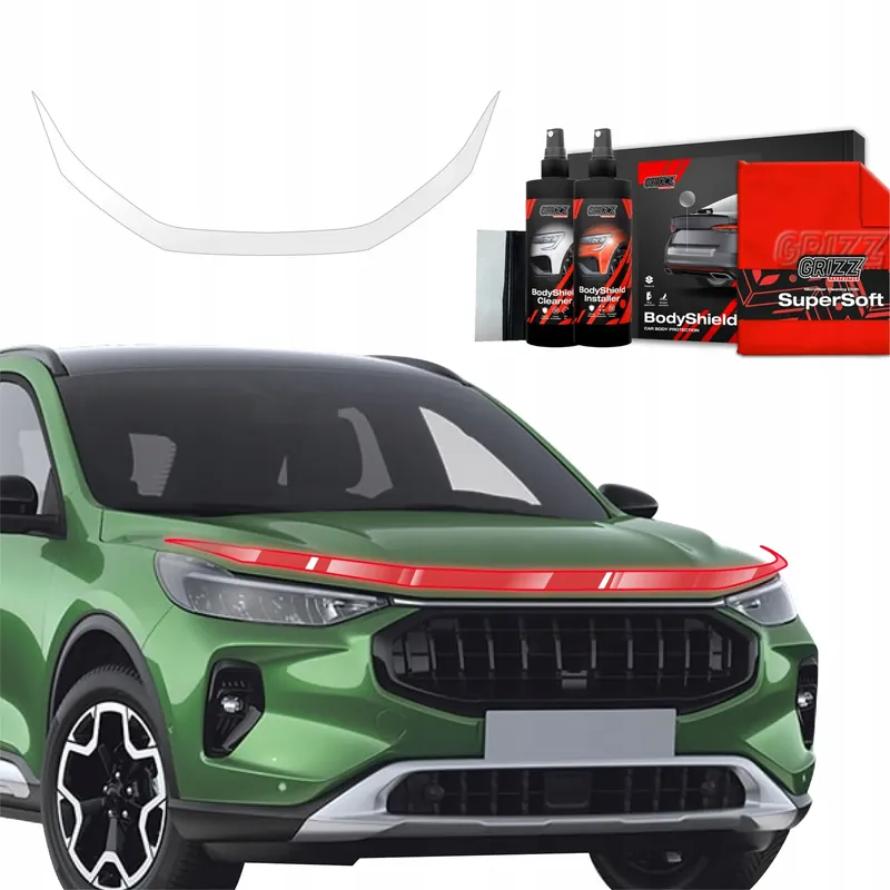 Folia okleina PPF na maskę do Ford Kuga Active Facelift (2024-2025) Grizz Szybka dostawa