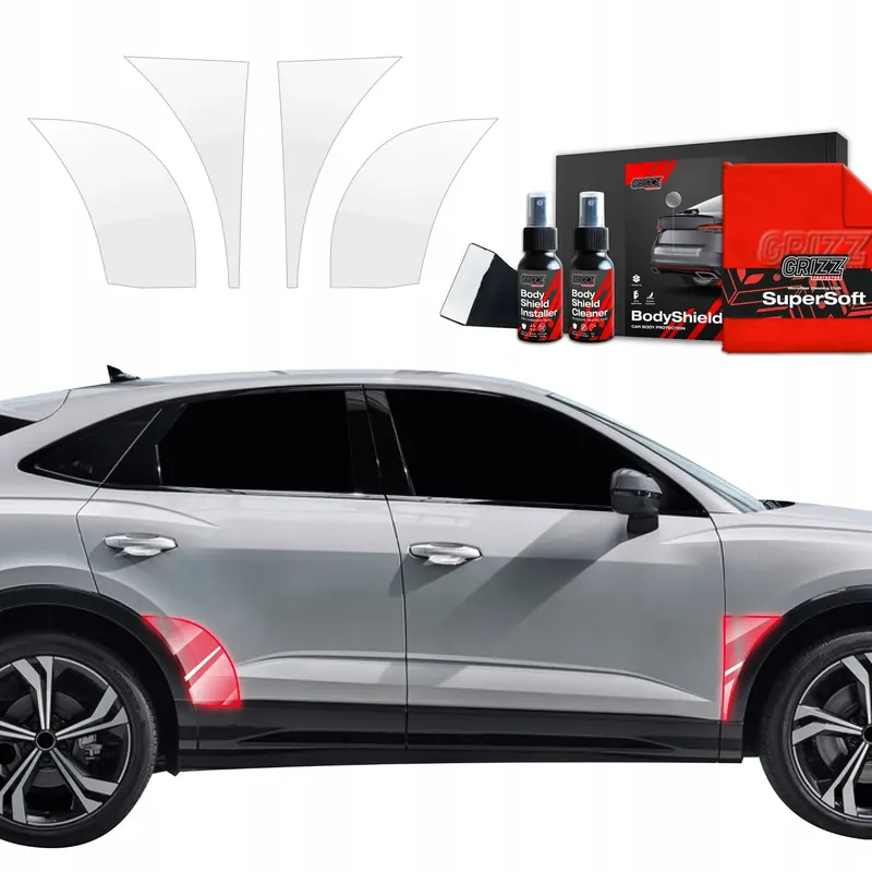4w1 Folia okleina PPF na nadkola do Audi Q3 Sportback (2018-2025) Grizz Wyprzedaż