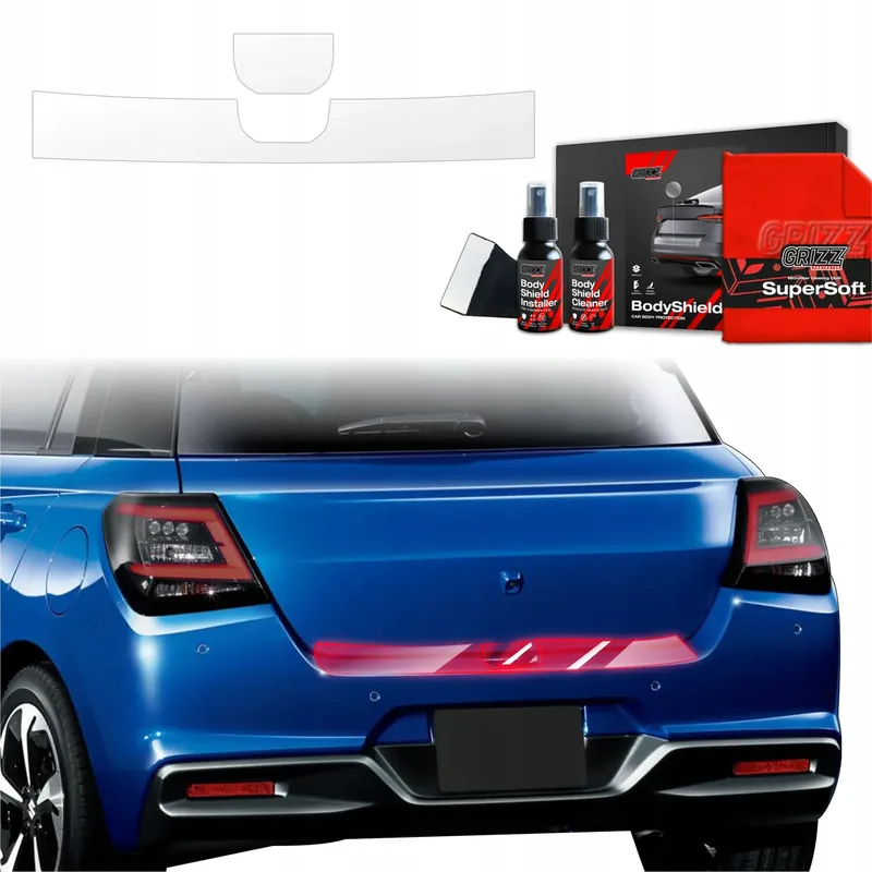 2w1 Folia okleina PPF na próg bagażnika do Suzuki Swift (2024-2025) Grizz Kup teraz