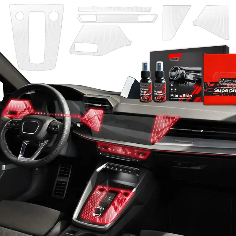 6w1 folia ochronna do wnętrza Audi A3 8Y (2020-2024) Bezbarwna Dynamic Oferta limitowana
