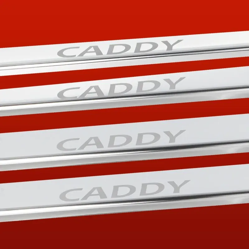 VOLKSWAGEN CADDY MK3 2K 5-drzwiowe listwy progowe stal nierdzewna 304 wykoń Oferta