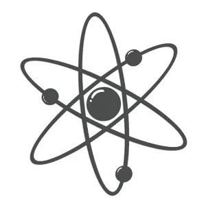 Wycinana naklejka ATOM - CZĄSTECZKA - MOLEKUŁA grafitowa - J and A Najlepsza cena