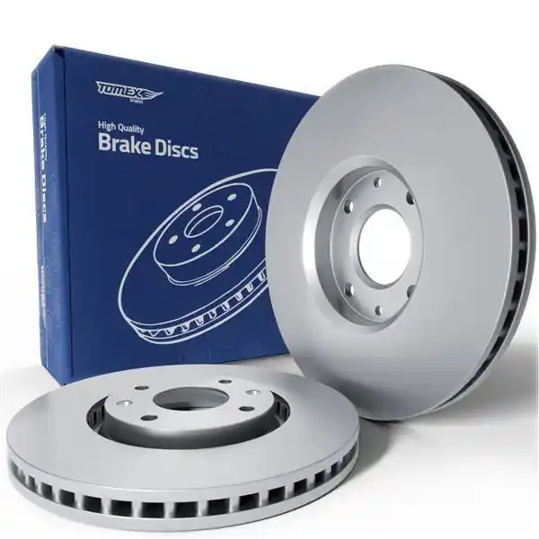2x Tarcze hamulcowe do Peugeot 206 Hatchback (2003-2007) - wentylowane - 283mm - Tomex - TX 70-24 (oś przednia) Tylko dziś