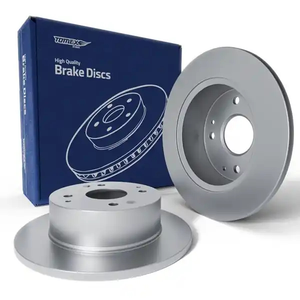 2x Tarcze hamulcowe do Honda Accord VI Coupe, Hatchback, Sedan (1998-2003) - pełne - 260mm - Tomex - TX 71-85 (oś tylna) Najlepsza cena