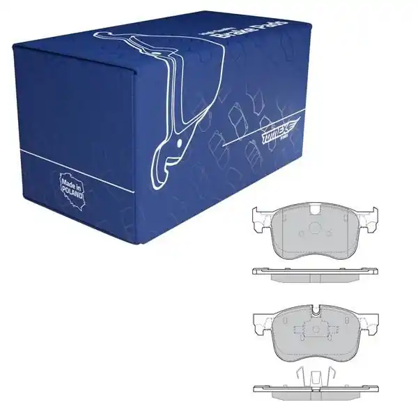 Zwrot pieniędzy Klocki hamulcowe do Citroen C4 Grand Picasso II Minivan (2013-2022) - Tomex - TX 17-29 (oś przednia)