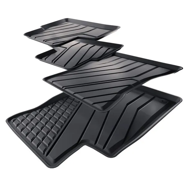 Oryginalny Dywaniki TPE do Mercedes-Benz Klasa B W247 Sports Tourer (01.2019-....) - korytkowe dywaniki samochodowe - Amal Plast - SPART line - komplet - 4 szt.