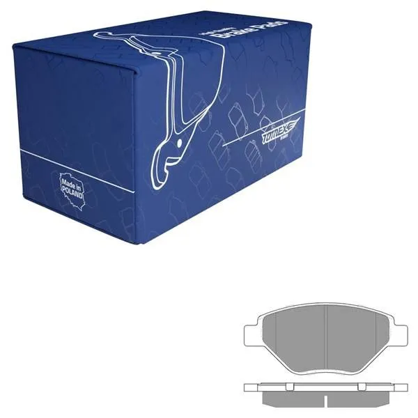 Zwrot pieniędzy Klocki hamulcowe do Renault Megane II Hatchback, Sedan (2002-2009) - Tomex - TX 13-53 (oś przednia)