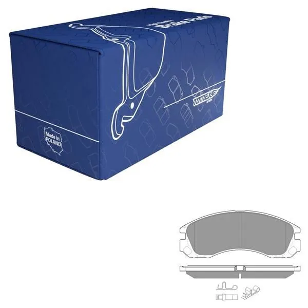 Tylko dziś Klocki hamulcowe do Mitsubishi Outlander III SUV (2012-2022) - Tomex - TX 14-60 (oś przednia)