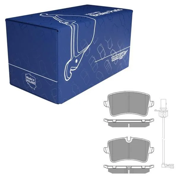 Zwrot pieniędzy Klocki hamulcowe do Audi A8 D4 Limousine (2009-2018) - Tomex - TX 16-81 (oś tylna)