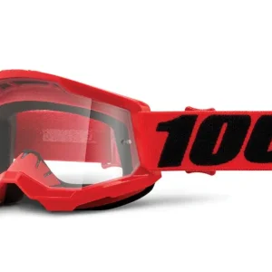 100% 100% Strata Anti-Fog Goggles Gen2 Youth, red/clear 2021 Okulary przeciwsłoneczne dla dzieci HU-GOG-0057/13/unis Zamów teraz