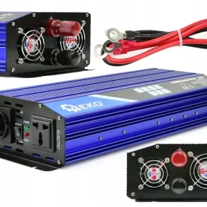 Przetwornica Prądu 24V 230V 2000W 4000W Sinus Darmowa dostawa