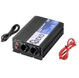 Geko Przetwornica samochodowa 24V 230V 800W/1600W USB G17007 Bezpieczna płatność