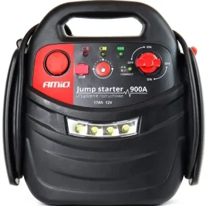 AMiO Urządzenie rozruchowe amio 4 w 1 12v 17ah 700a js01 Szybka dostawa