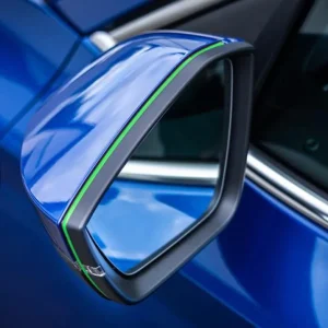 Oferta limitowana Projektowa listwa do lusterka wstecznego – zielona, Skoda Octavia II, 2008-2013, po faceliftu