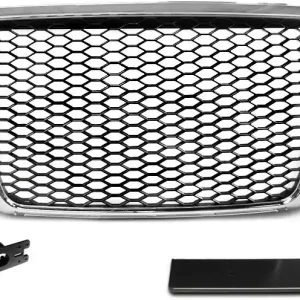 Najlepsza cena Grille nerki, AUDI A4 B8, 2008-2011, CHROM RS-STYLE