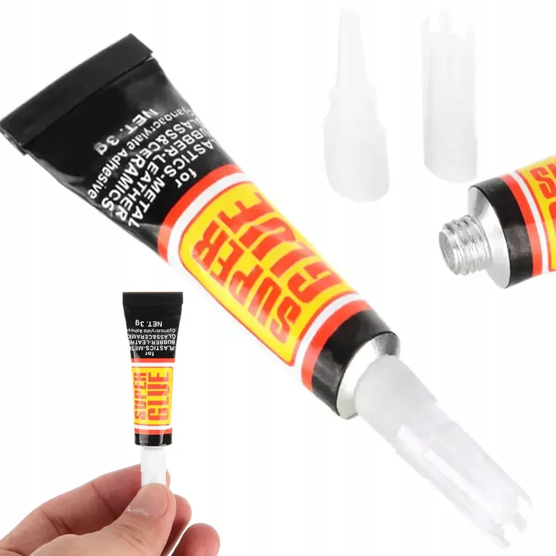 KLEJ SUPER GLUE SZYBKI EXTRA MOCNY STRONG POWER UNIWERSALNY Popularny