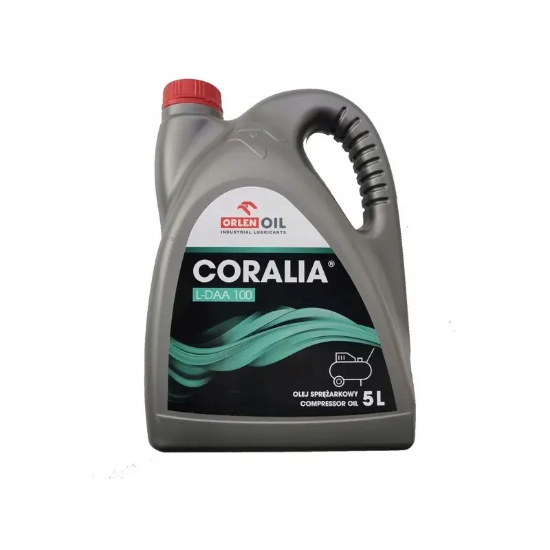 Zamów teraz OLEJ SPRĘŻARKOWY ORLEN CORALIA L-DAA 100 5L
