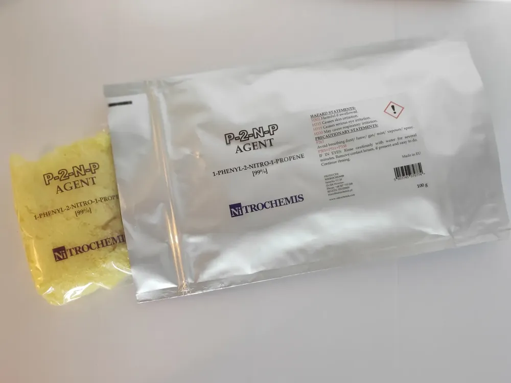 100g P-2-N-P AGENT phenyl-2-nitropropen P2NP Premium