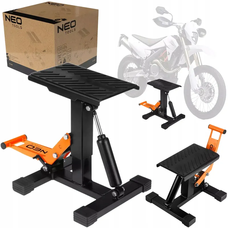 Podnośnik pod Motocykle Stojak Motocyklowy Off-Road Cross Enduro NEO TOOLS Niska cena