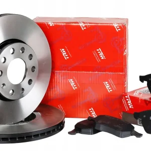 TRW Tarcze Klocki Przód CITROEN C2, C3, C4, C5, PEUGEOT 1007, 2008 266mm Najlepsza cena