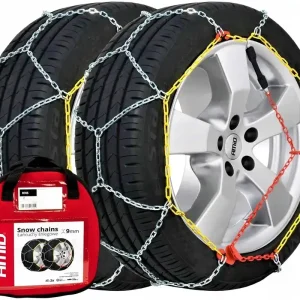 Premium ŁAŃCUCHY zimowe ŚNIEGOWE NA KOŁA Ö-Norm 9mm KNS-120 225/65 R16 225/55 R17