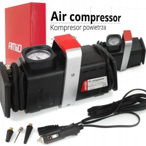 Ostatnia szansa Kompresor samochodowy 12V/230V sprężarka do kół