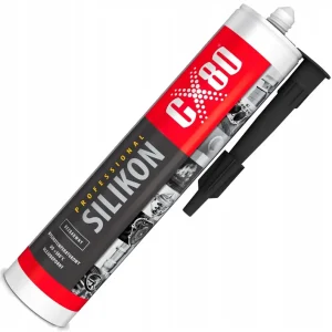 Darmowa dostawa Silikon wysokotemperaturowy CX-80 bezbarwny 310ml