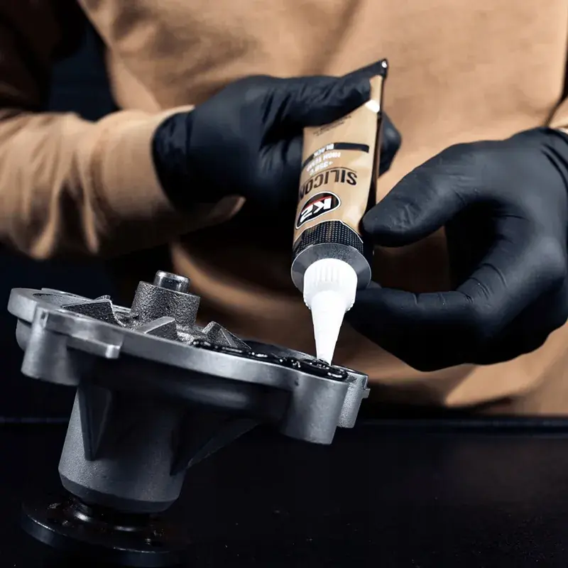 Darmowa dostawa SILIKON WYSOKOTEMP. CZARNY TUBKA 85G DO 350°C