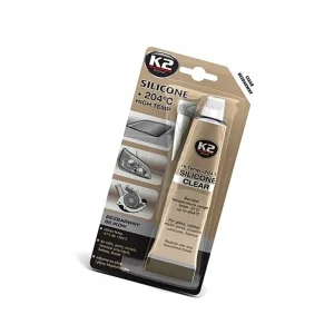 Wysoka jakość K2 SILICONE SILIKON DO +204°C, BEZBARWNY, 85G V9I39