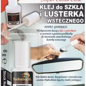 KLEJ DO SZKŁA I LUSTERKA WSTECZNEGO 8G TECHNICQLL Bezpieczna płatność