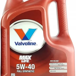 OLEJ SILNIKOWY VALVOLINE MAX LIFE 5W40 4L Darmowa dostawa