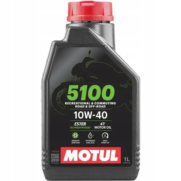 Olej 10w40 Motul 4T 5100 1 litr Szybka dostawa
