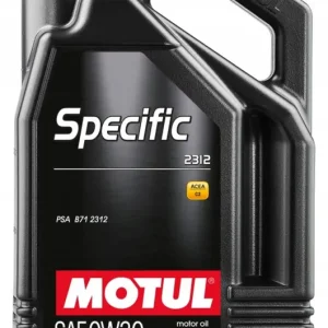 OLEJ MOTUL 0W30 5L SPECIFIC 2312 / PSA B712312 / DPF C2 106414 MOTUL Szybka dostawa