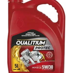 Zwrot pieniędzy Olej syntetyczny QUALITIUM PROTEC 5W30 5 l 5W-30