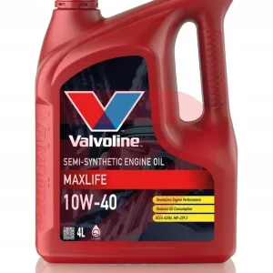 Premium VALVOLINE 10W40 MAX LIFE 4L + ZAWIESZKA