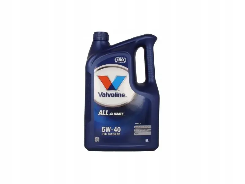 Olej silnikowy VALVOLINE ALLCLIMATE 5W40 5L Oryginalny