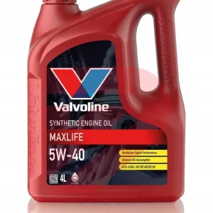 Autentyczny VALVOLINE 5W40 MAX LIFE 4L + ZAWIESZKA