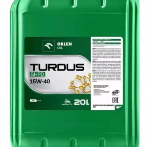 Olej Silnikowy Mineralny Orlen Oil TURDUS SHPD 15W-40 | 20L Szybka dostawa
